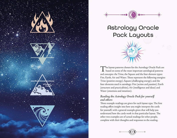 Arcturus Oracle Astrology Book and Card Deck for zodiac spiritual guidance