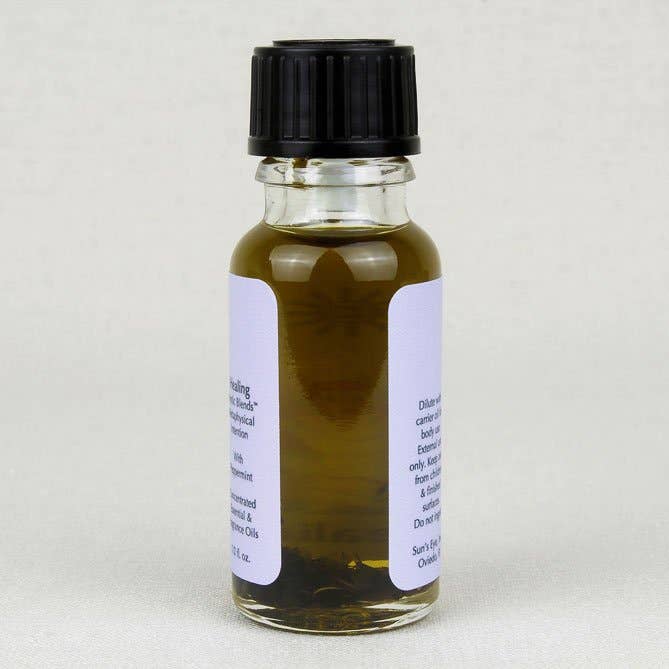 Healing Essential Oil small bottle for aromatherapy and coastal wellness rituals