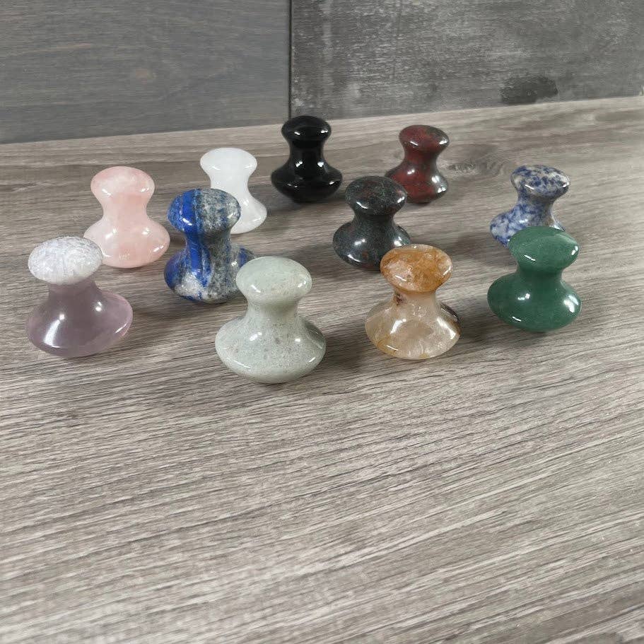 Gemstone Facial Rollers for Skincare