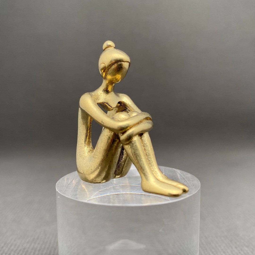 Brass Statuette Crafts Desktop Ornaments