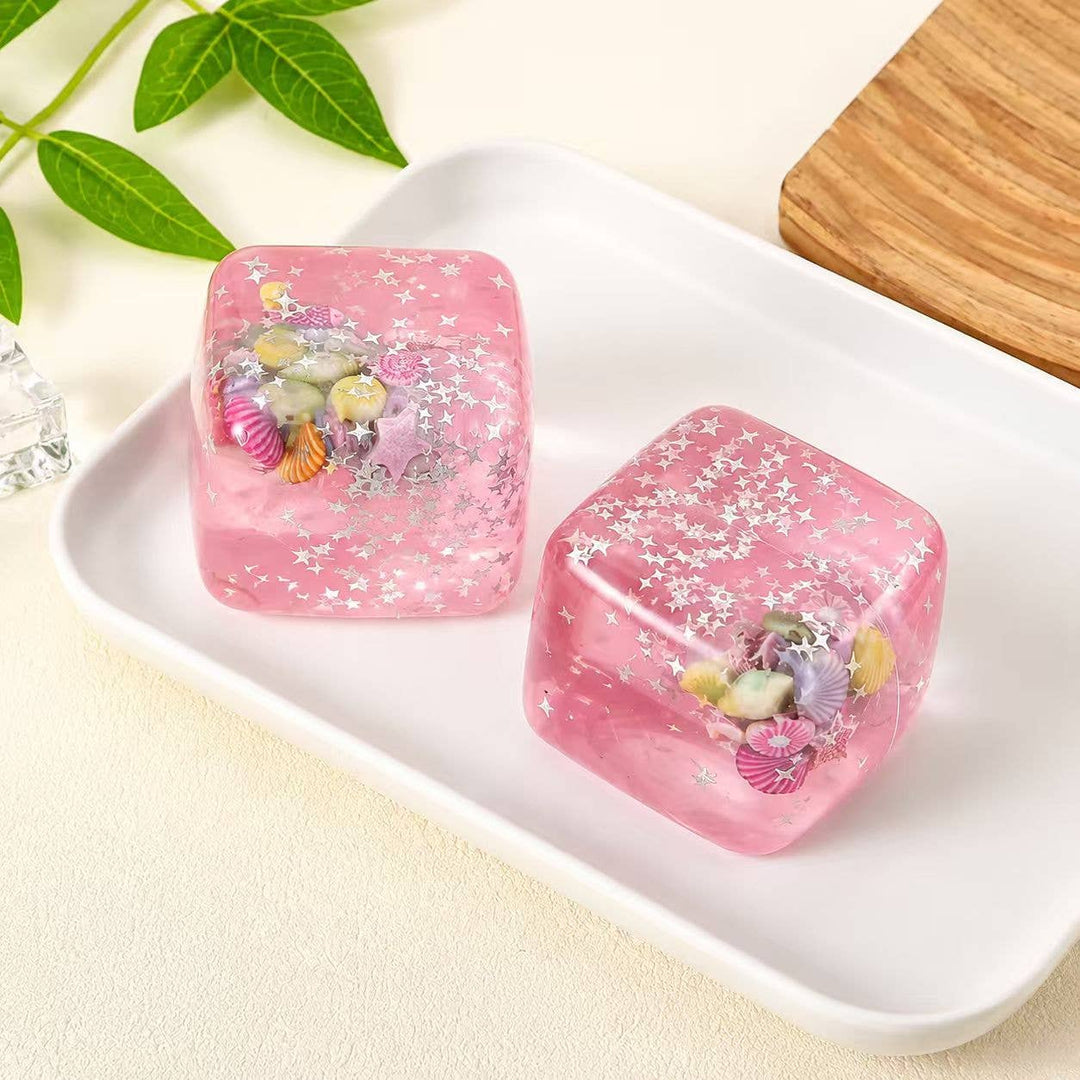 Ocean Star Ice Cube Squishy Stress Relief Toy