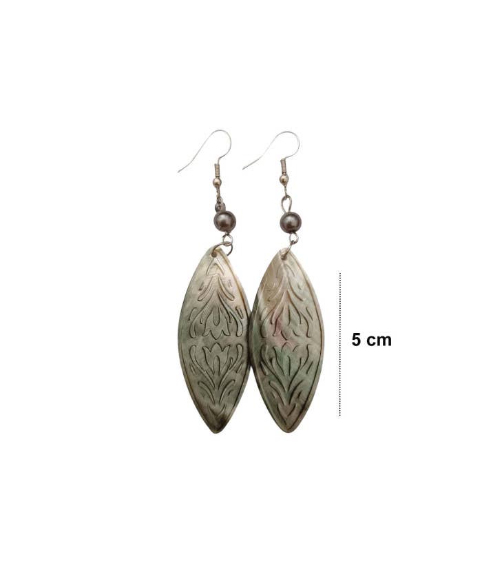 Mother Of Pearl Shell Earrings