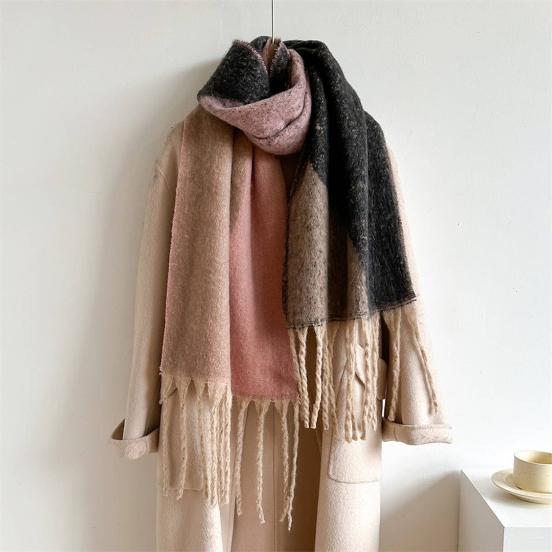 Thick Fringe Scarf