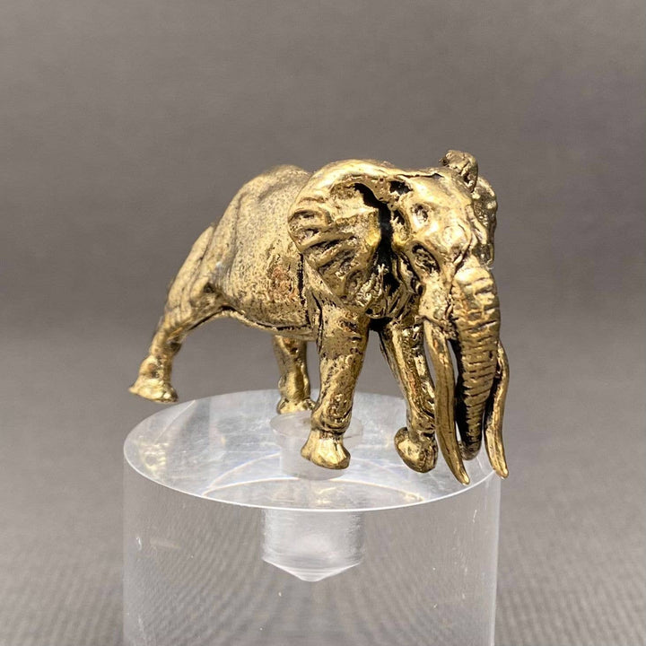 Brass Mammoth Elephant Desktop Ornament