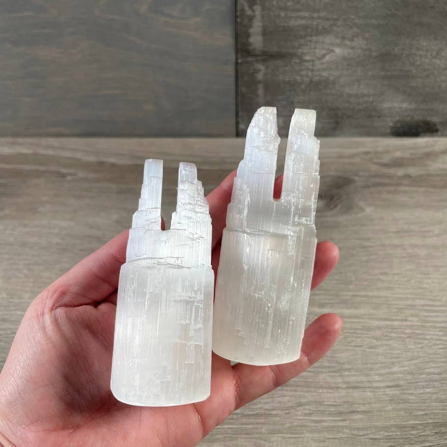 Selenite Tower Crystal