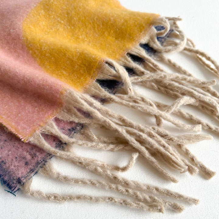 Thick Fringe Scarf