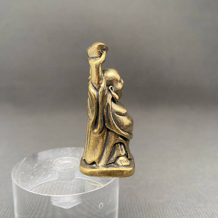 Brass Maitreya Buddha Decoration Ornament
