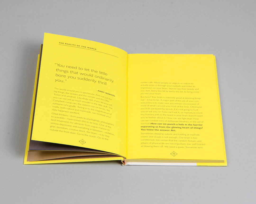 How Art Can Make You Happy paperback book for creative self-discovery and soulful living
