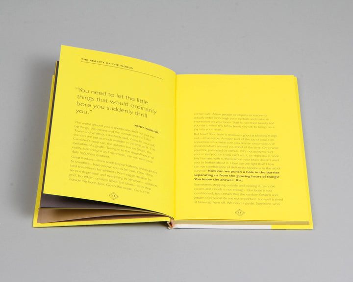 How Art Can Make You Happy paperback book for creative self-discovery and soulful living