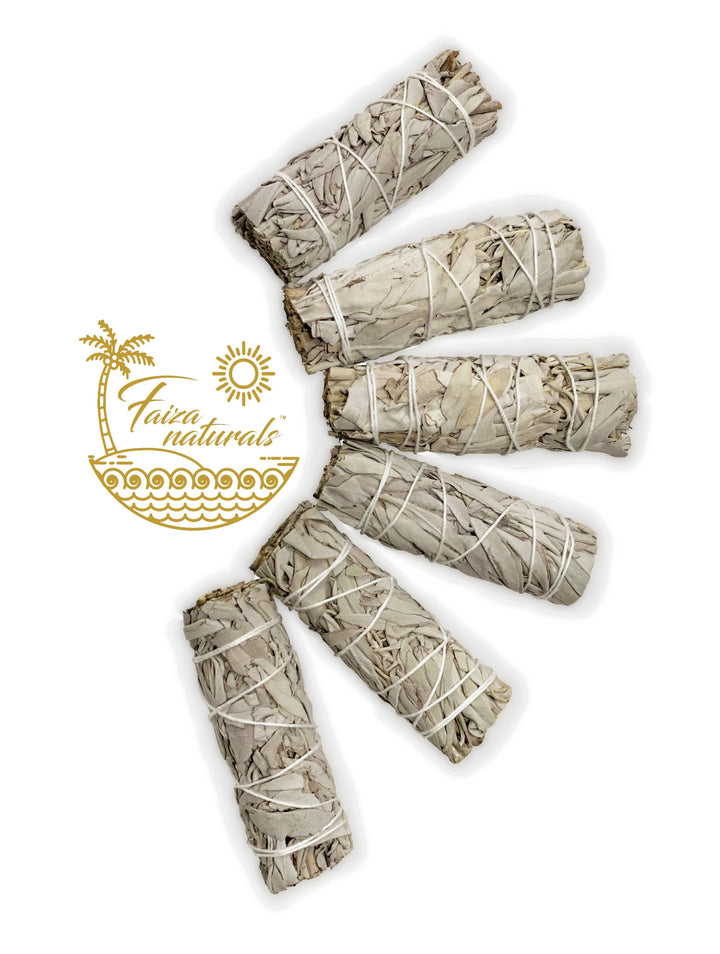 California White Sage Bundle 4 inch smudge stick for coastal energy cleansing ritual