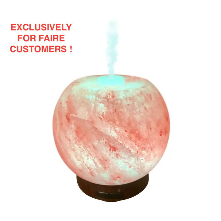 Salt Bowl Essential Oil Diffuser handcrafted for coastal hippie wellness and soulful living