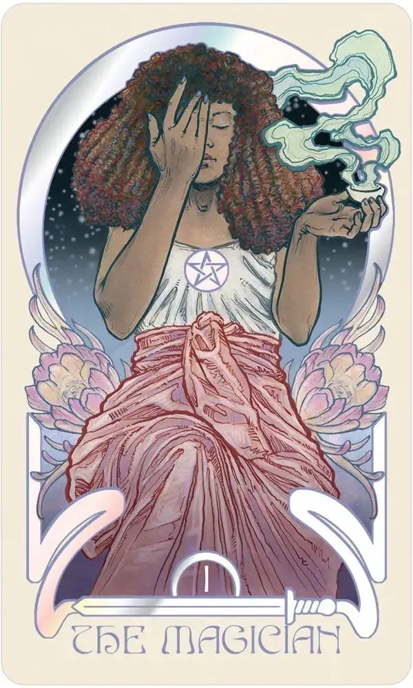 Ethereal Visions Tarot Luna Edition deck for soulful coastal spiritual seekers