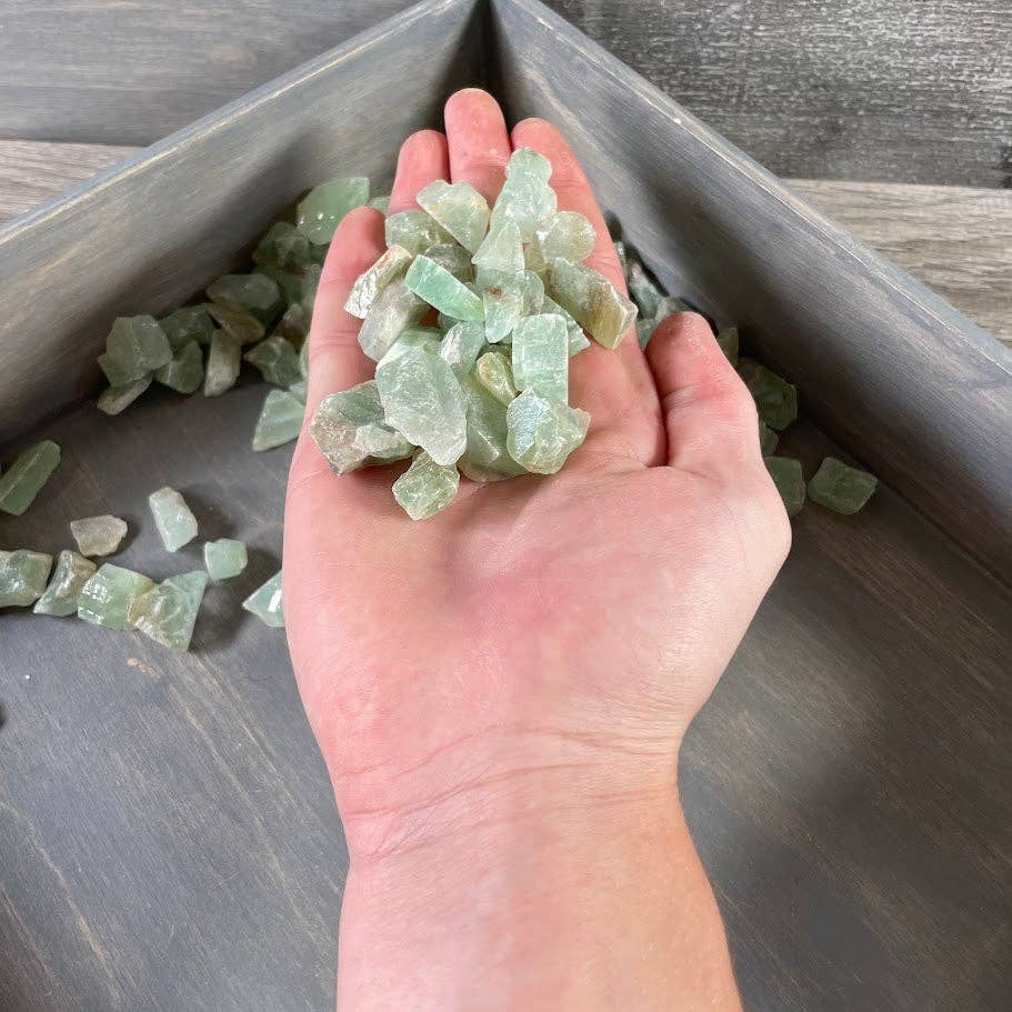 Green Calcite Healing Crystals