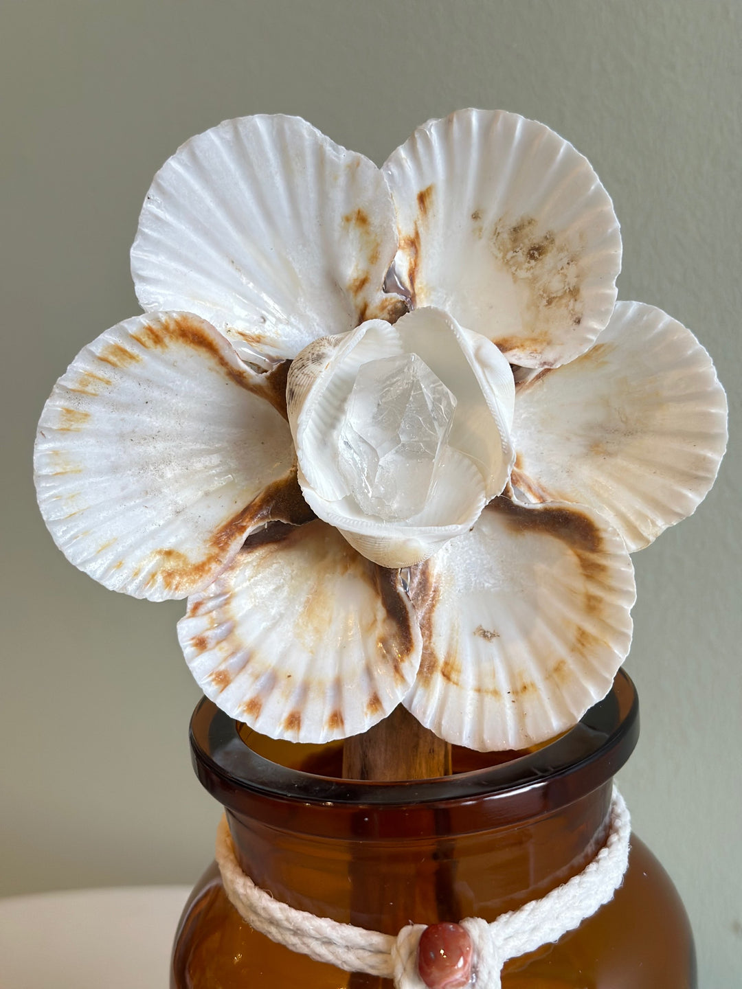 ZenFlower in Glass Vase ~ Amplified Vitality image 3