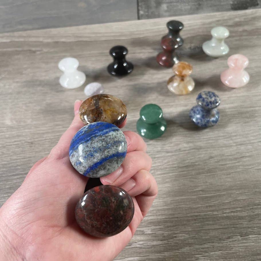Gemstone Facial Rollers for Skincare