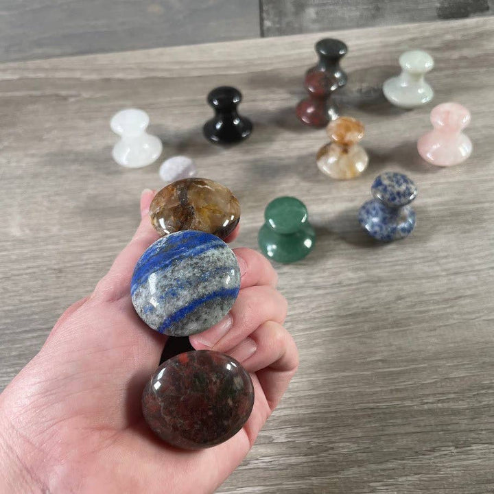 Gemstone Facial Rollers for Skincare