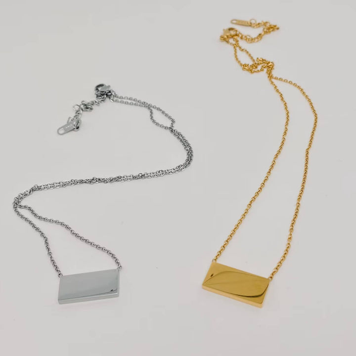 11:11 charm pendant stainless steel necklace for spiritual intention and manifestation jewelry lovers