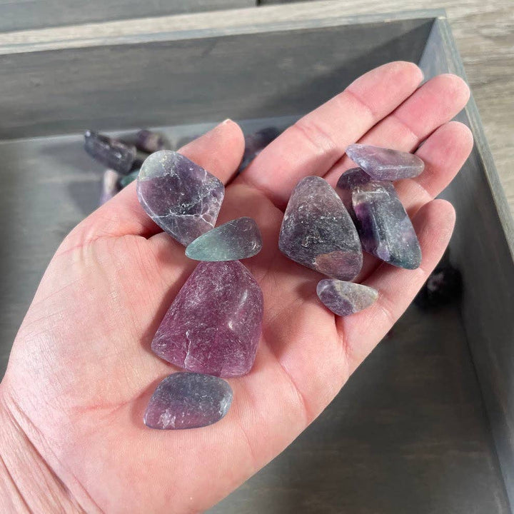 Tumbled Fluorite Healing Crystals