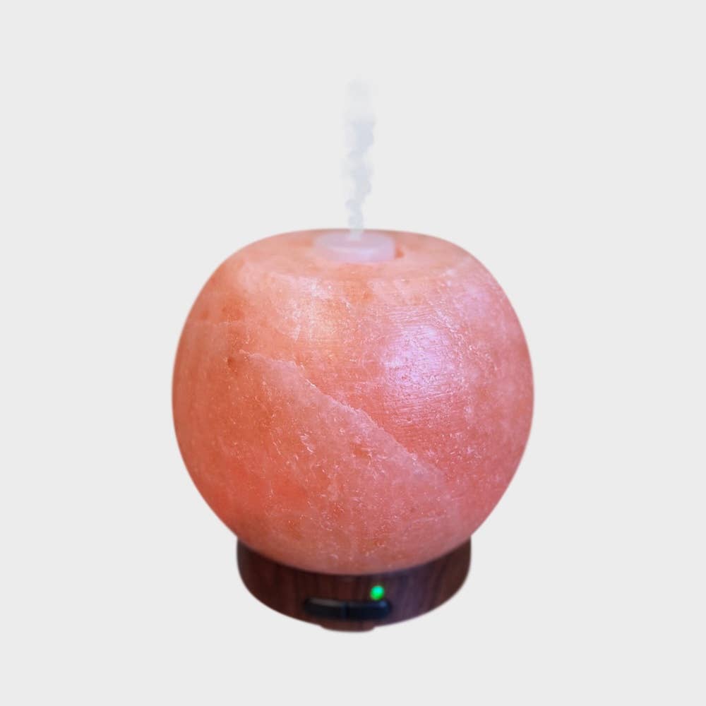 Salt Bowl Essential Oil Diffuser for coastal hippie wellness and aromatherapy rituals