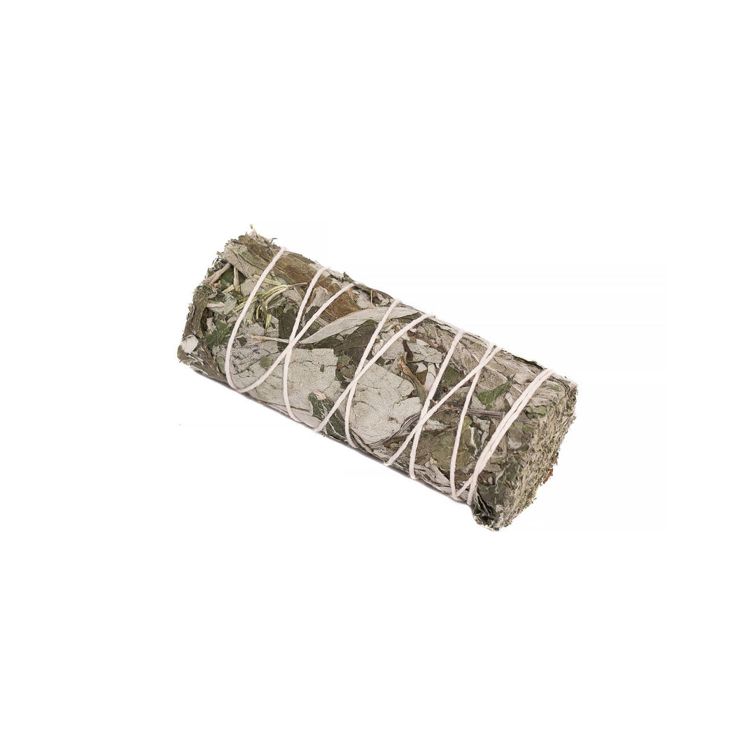 Handcrafted Mugwort Herb Wand for smoke cleansing, intuition, and ritual wellness