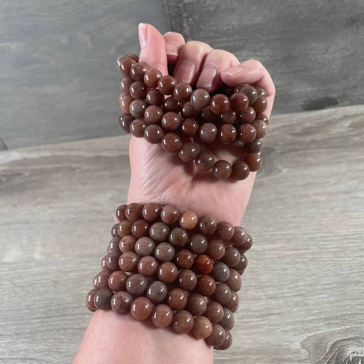 Gemstone Beaded Bracelets 10mm – Crystal Healing Jewelry