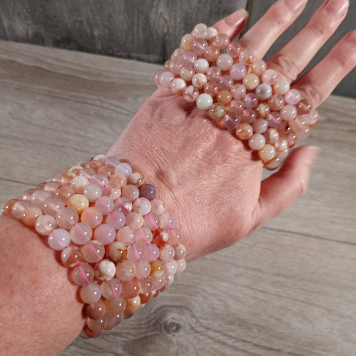 Healing Crystal Bracelets- 8mm Round