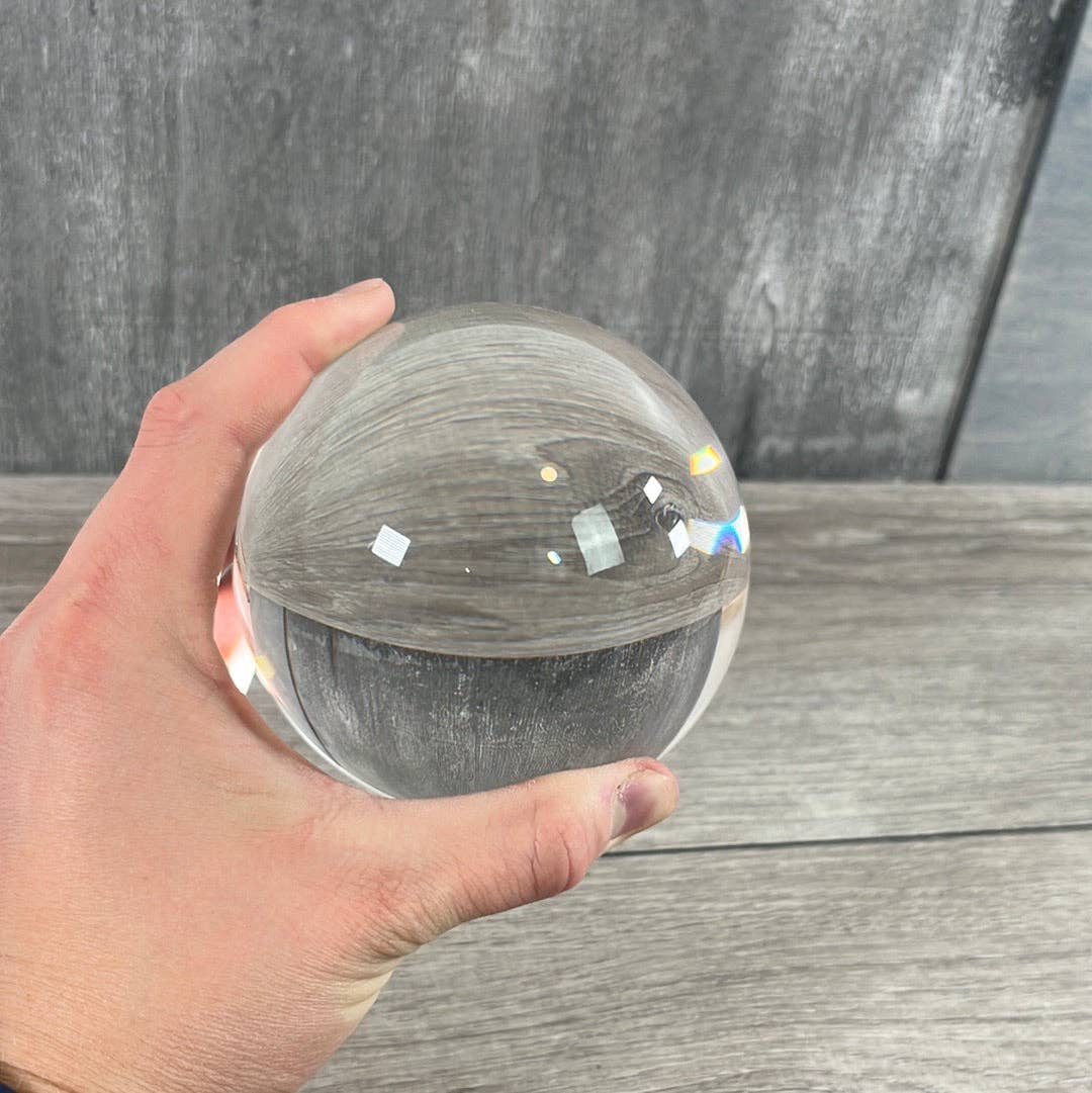 Luminous Glass Sphere for Scrying &amp; Meditation