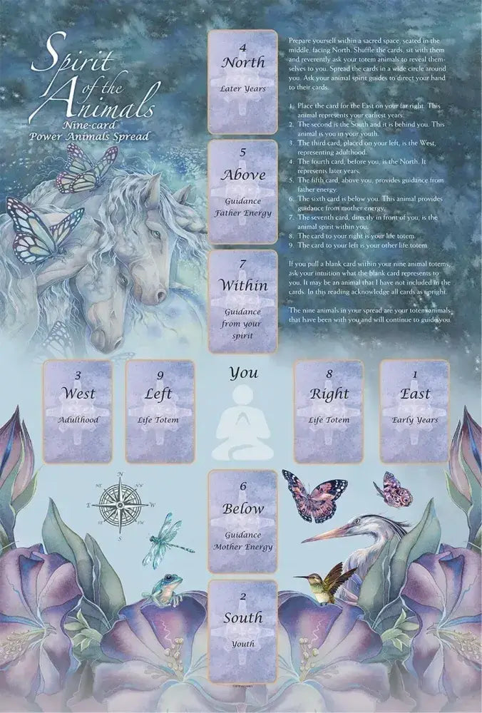 Spirit of the Animals Oracle Cards for soulful guidance and spiritual connection