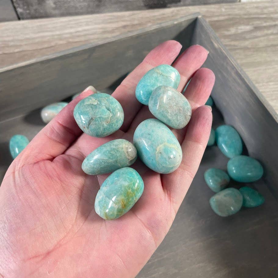 Amazonite Tumbled Healing Crystals