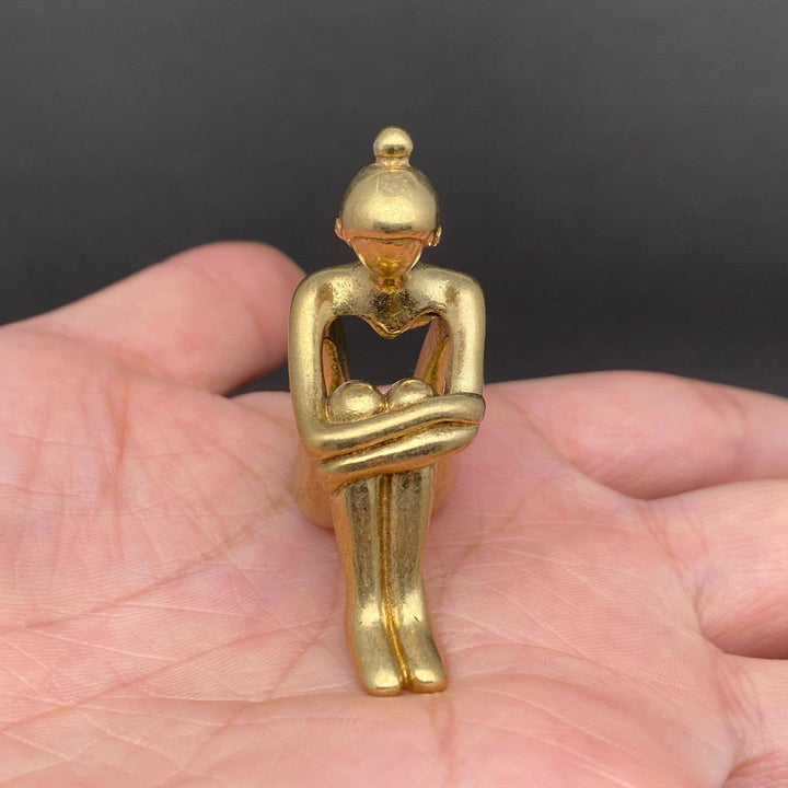 Brass Statuette Crafts Desktop Ornaments