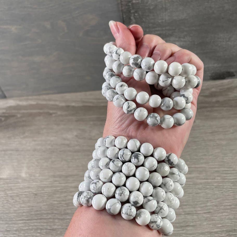 Gemstone Beaded Bracelets 10mm – Crystal Healing Jewelry