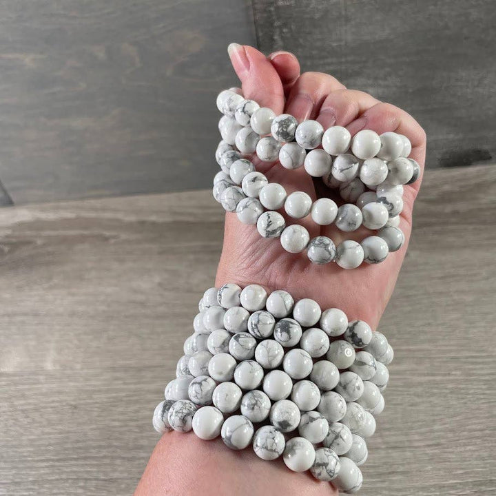 Gemstone Beaded Bracelets 10mm – Crystal Healing Jewelry