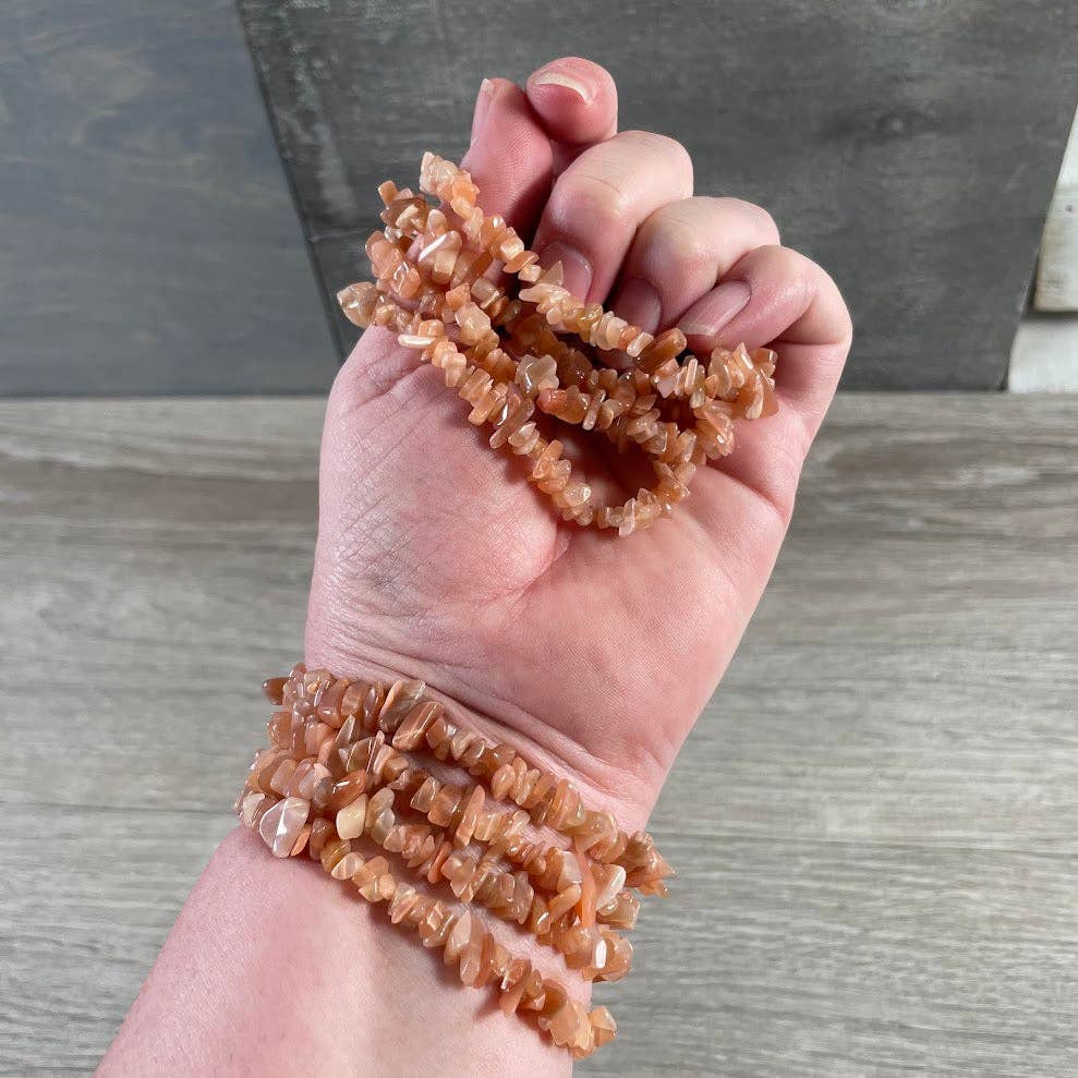 Healing Crystal Chip Bracelets