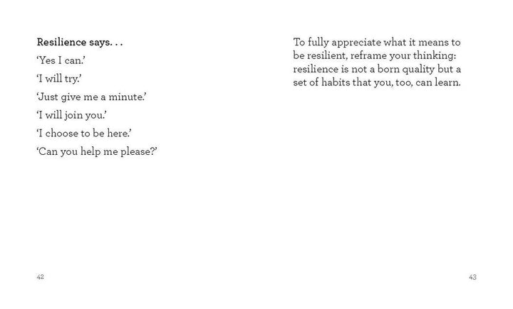 The Little Book of Resilience paperback self-help guide for coastal hippie souls