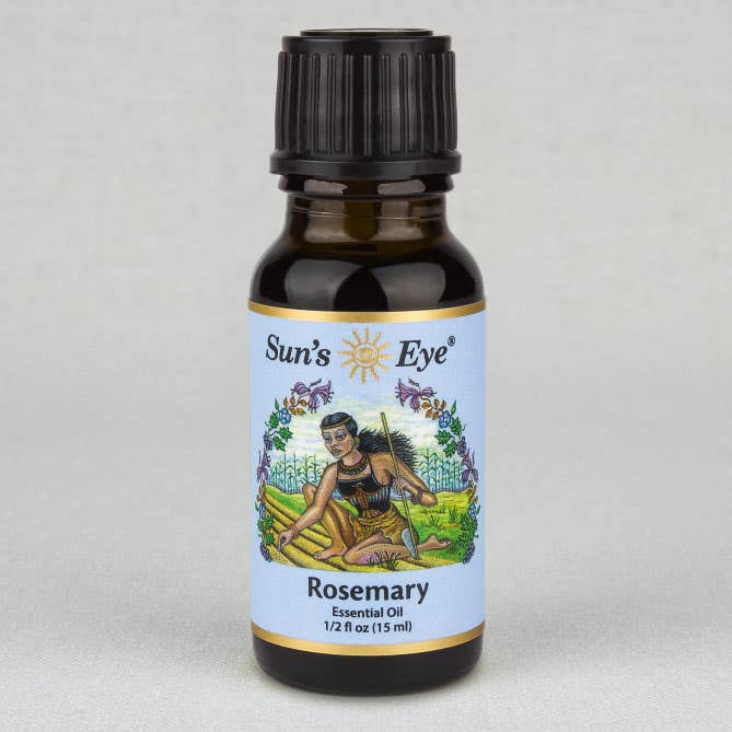 Rosemary Essential Oil small bottle for grounding aromatherapy and coastal wellness rituals