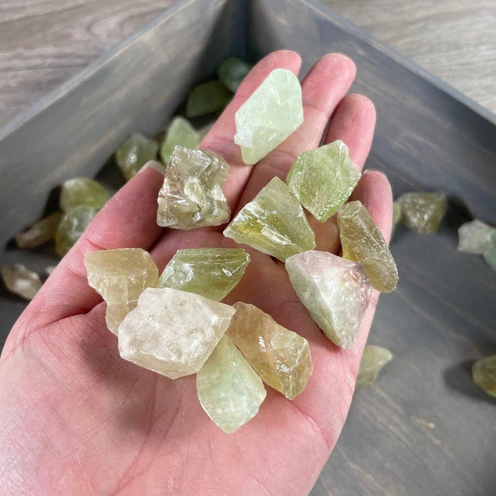 Green Calcite Healing Crystals