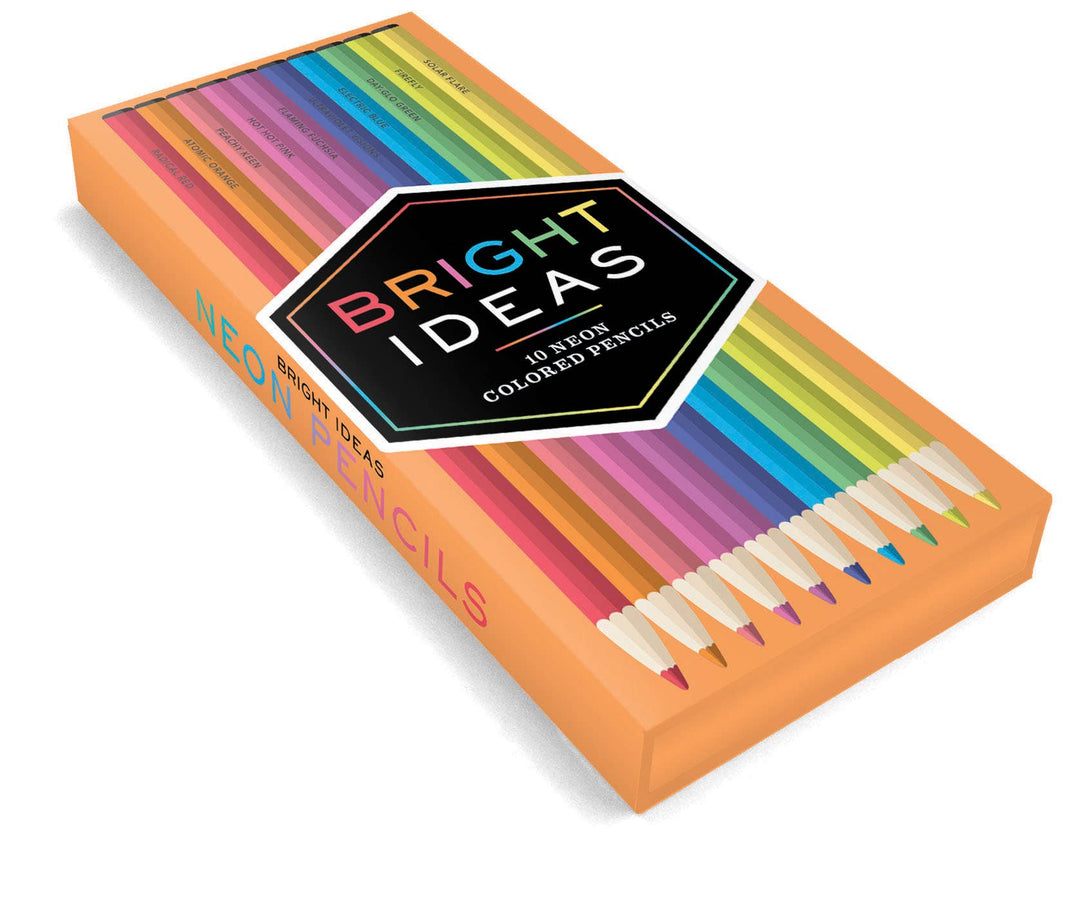 Bright Ideas Neon Colored Pencils: 10 Colored Pencils