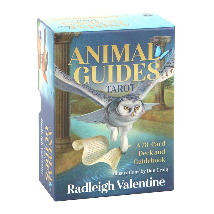 Animal Guides Tarot Deck by Radleigh Valentine with 78 spiritual guidance cards
