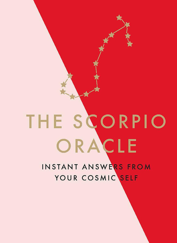 Scorpio Oracle hardback book for cosmic guidance and instant soulful answers
