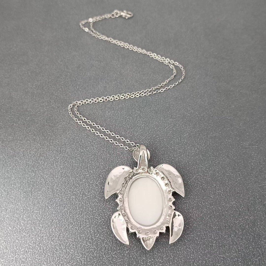 Natural Abalone Shell Sea Turtle Necklace