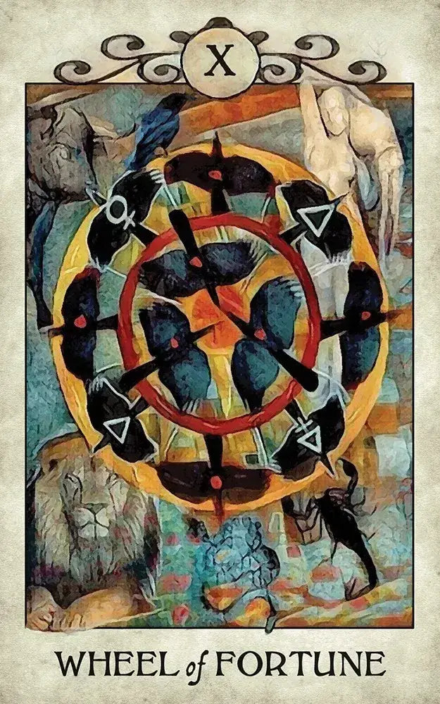 Crow Tarot 78-card deck by Margaux Jones with Rider-Waite-inspired crow artwork