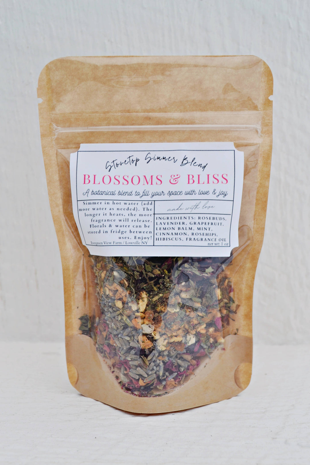 Simmer Pot Kit Floral Botanical Spring Summer Mothers Day