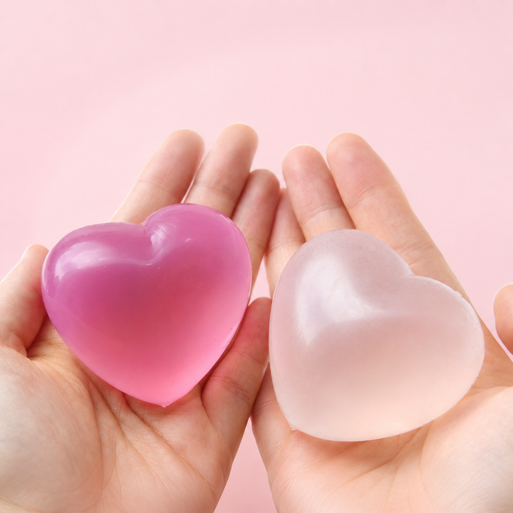 Color Changing Heart Squishy Stress Toy