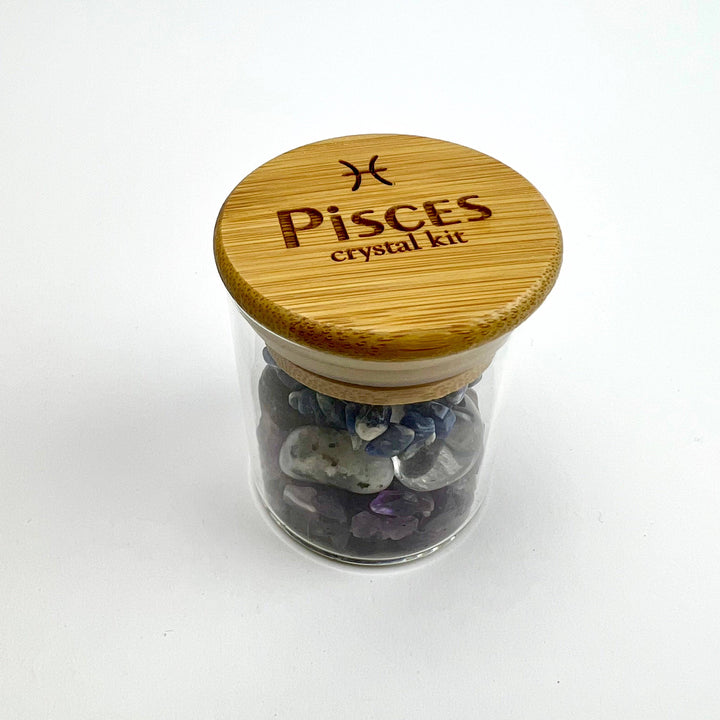 Zodiac Crystal Kit stretch bracelet with healing gemstones for your cosmic sign