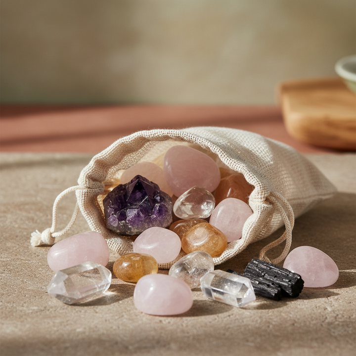 Healing Crystal Bundles ~ Reiki-Infused
