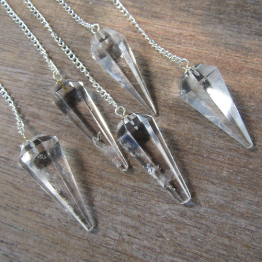 Green Aventurine Regular Gemstone Pendulum for heart chakra healing and divination work