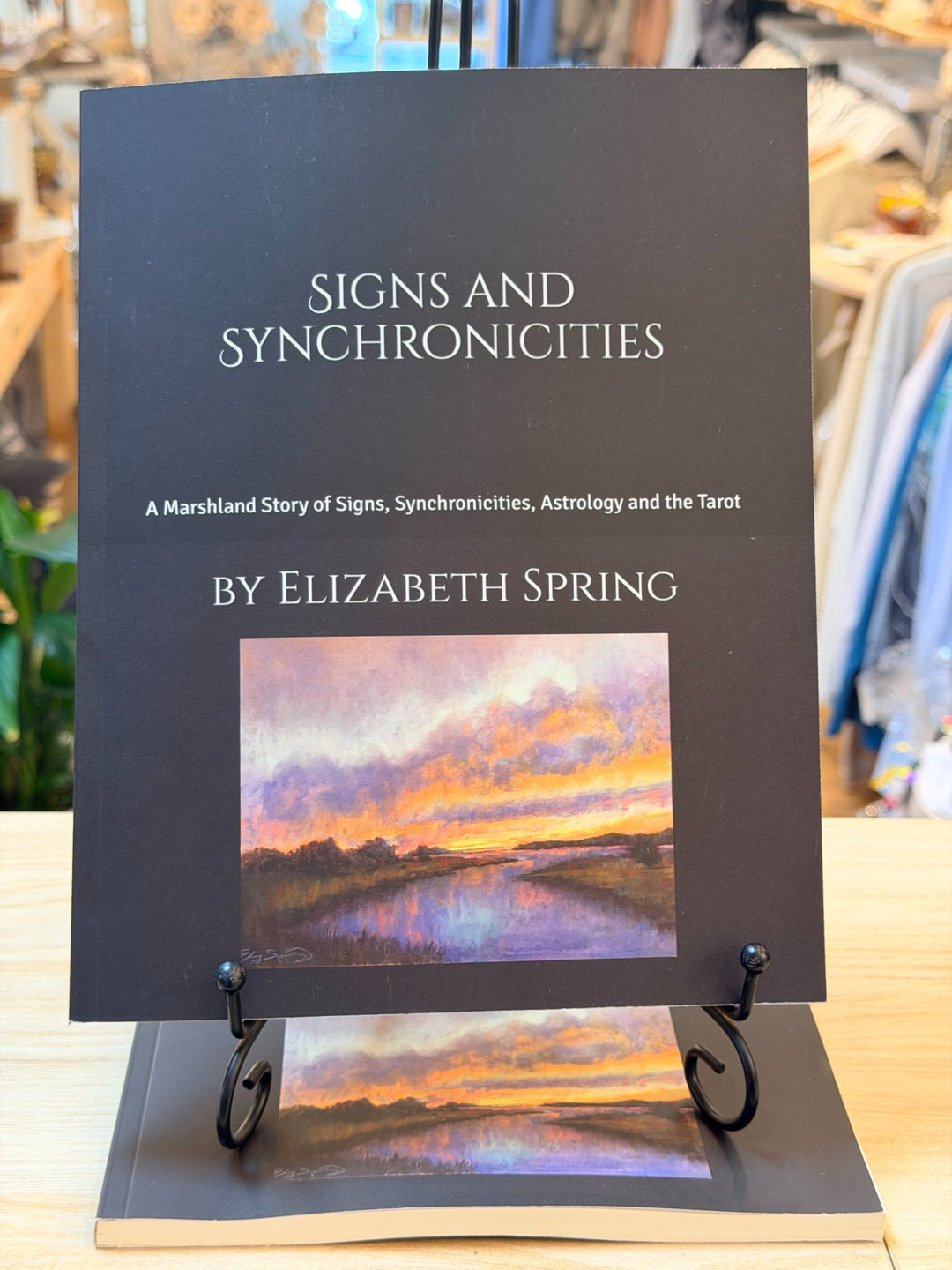 Signs and Synchronicities by Elizabeth Spring lifestyle shot — Anchored Soul